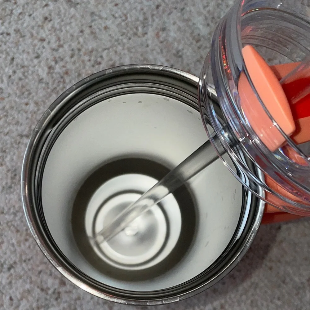 Stanley Coral Travel Tumbler with Handle - Picture 5 of 5